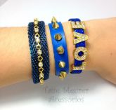 Conjunto azul de pulseiras II