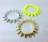 Pulseira de spikes várias cores